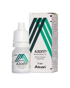 Buy cheap Brynzolamyd | Azopt eye drops 10 mg / ml, 5 ml online www.pharm-pills.com