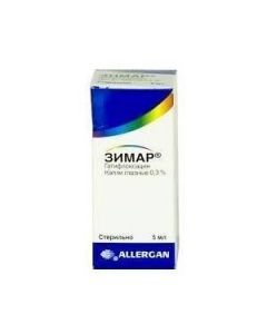 Buy cheap Gatifloxacin | Zimar eye drops 0.3%, 5 ml online www.pharm-pills.com