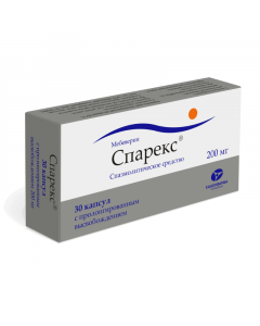 Buy cheap Mebeverin | Sparex capsules prolong. action 200 mg 30 pcs. online www.pharm-pills.com