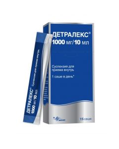 Buy cheap hesperidin, diosmin | Detralex oral suspension 1000 mg / 10 ml sachet 10 ml 15 pcs. online www.pharm-pills.com