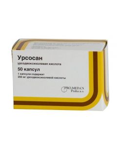 Buy cheap ursodeoxycholic acid | Ursosan capsules 250 mg, 50 pcs. online www.pharm-pills.com