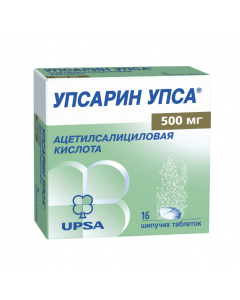 Buy cheap Atsetylsalytsylovaya acid | Upsarin Upsa effervescent tablets 500 mg 16 pcs. online www.pharm-pills.com