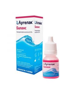 Buy cheap Sodium hyaluronat | Artelak Balance solution ophthalmic moisturizing solution 10 ml online www.pharm-pills.com