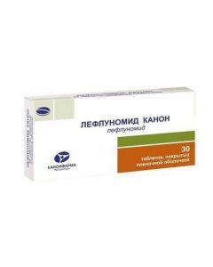 Buy cheap leflunomide | Leflunomide Canon tablets coated.pl.ob. 10 mg 30 pcs. 30 pcs. online www.pharm-pills.com