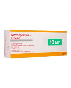 Buy cheap Methotrexate | Methotrexate-Ebeve injection 10 mg / ml syringe 1 ml 1 pc. online www.pharm-pills.com