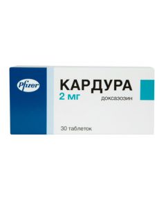 Buy cheap Doxazosin | Cardura tablets 2 mg 30 pcs. online www.pharm-pills.com