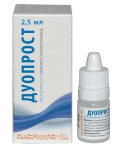 Buy cheap latanoprost, timolol | Duoprost eye drops 2.5 ml online www.pharm-pills.com