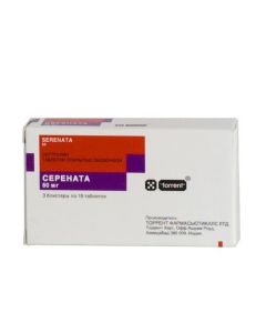 Buy cheap sertraline | Serenate tablets 50 mg, 30 pcs. online www.pharm-pills.com