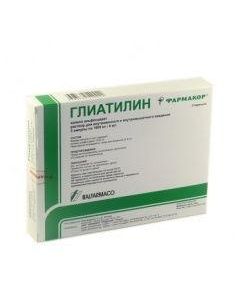 Buy cheap Choline alfostserat | Gliatilin solution for iv and v / m injected 1000 mg / 4ml 4 ml ampoules 3 pcs. online www.pharm-pills.com