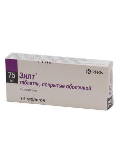 Buy cheap clopidogrel | Zilt tablets 75 mg, 14 pcs. online www.pharm-pills.com