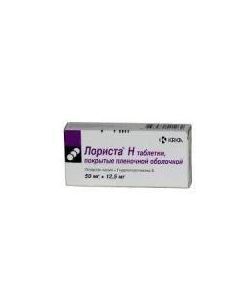 Buy cheap Hydrohlorotyazyd, Losartan | Lorista N tablets 50 mg + 12.5 mg, 60 pcs. online www.pharm-pills.com