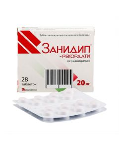 Buy cheap Lerkanydypyn | Zanidip-Recordati tablets 20 mg, 28 pcs. online www.pharm-pills.com