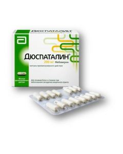 Buy cheap Mebeverin | Duspatalin sustained-release capsules 200 mg 30 pcs. online www.pharm-pills.com