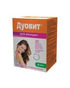 Buy cheap Multivitamin | Duovit for women tablets, 30 pcs. online www.pharm-pills.com