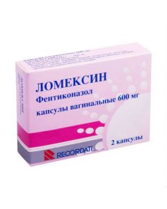 Buy cheap Penticonazole | Lomexin capsules vaginal 600 mg, 2 pc online www.pharm-pills.com