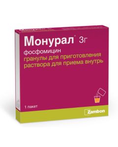 Buy cheap fosfomycin | Monural granules for solution for oral administration 3 g sachets 1 pc. online www.pharm-pills.com