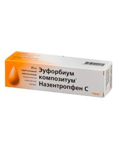 Buy cheap Homeopathic composition | Euphorbium compositum Nazentropfen C spray, 20 ml online www.pharm-pills.com