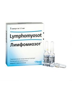 Buy cheap Homeopathic composition | Lymphomyozot solution for in / mouse. injection 1.1 ml ampoules ind.up. 5 pieces. online www.pharm-pills.com