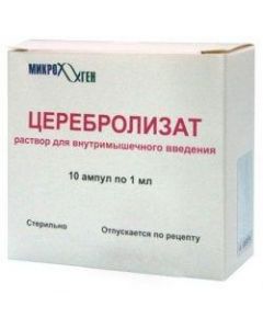 Buy cheap Cattle hydrolyzate | Cerebrolyzate ampoules, 1 ml, 10 pcs. online www.pharm-pills.com