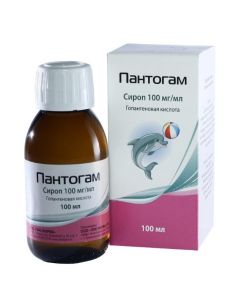 Buy cheap Hopantenovaya acid | Pantogam syrup 10%, 100 ml online www.pharm-pills.com