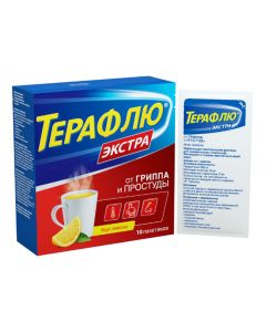 Buy cheap Paracetamol, Phenylephrine, Phenyramine | TeraFlu Extra lemon sachets 10 pcs online www.pharm-pills.com