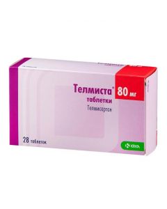 Buy cheap Telmysartan | Telmista tablets 80 mg 28 pcs. online www.pharm-pills.com