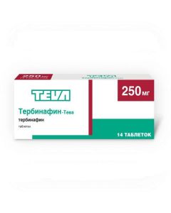 Buy cheap Terbinafine | Terbinafine-Teva tablets 250 mg 14 pcs. online www.pharm-pills.com