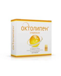 Buy cheap Tyoktovaya acid | Oktolipen concentrate for prigot.r-ra for infusions of 30 mg / ml of 10 ml of an ampoule of 10 pieces. online www.pharm-pills.com