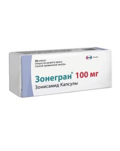 Buy cheap Zonysamyd | Zonegran capsules 100 mg, 56 pcs. online www.pharm-pills.com