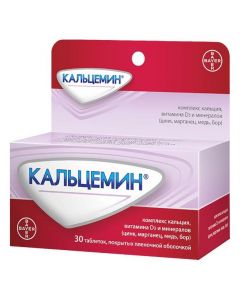 Buy cheap calcium carbonate, Kolekaltsyferol, copper oxide, Sodium borate, zinc oxide, Manganese sulfate | Calcemin tablets, 30 pcs. online www.pharm-pills.com