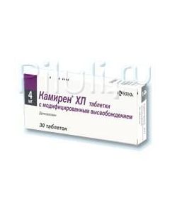 Buy cheap Doxazosin | Camiren XL tablets 4 mg, 30 pcs. online www.pharm-pills.com