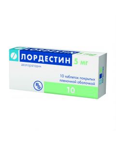 Buy cheap Desloratadine | Lordestine tablets is covered.pl.ob. 5 mg 10 pcs. online www.pharm-pills.com