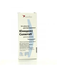 Buy cheap doxycycline | Unidox Solutab tablets dispersible 100 mg 10 pcs. online www.pharm-pills.com