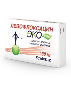 Buy cheap Levofloxacin | Levofloxacin Ekolevid tablets coated.pl.ob. 500 mg 5 pcs. online www.pharm-pills.com