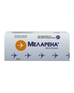 Buy cheap melatonin | Melarena tablets coated. 3 mg 30 pcs. online www.pharm-pills.com