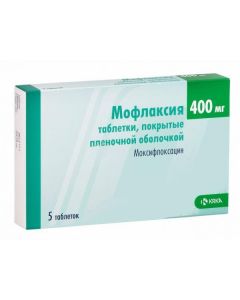 Buy cheap Moxifloxacin | Moflaxia tablets coated.pl.ob. 400 mg 5 pcs. online www.pharm-pills.com