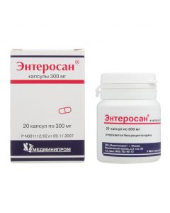 Buy cheap Natural lyophilized homogeneous mass of the gastric mucosa of birds | Enterosan capsules 300 mg, 20 pcs. online www.pharm-pills.com