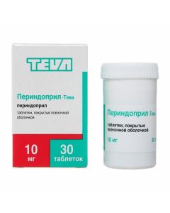 Buy cheap Perindopril | Perindopril-Teva tablets coated.pl.ob. 10 mg 30 pcs. pack online www.pharm-pills.com