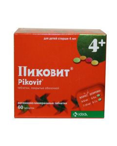 Buy cheap Polyvytamyn | Pikovit tablets, 60 pcs. online www.pharm-pills.com