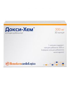 Buy cheap calcium dobezylat | Doxy-Hem capsules 500 mg 30 pcs. online www.pharm-pills.com