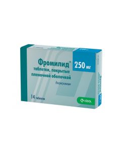 Buy cheap clarithromycin | Fromilid tablets 250 mg, 14 pcs. online www.pharm-pills.com