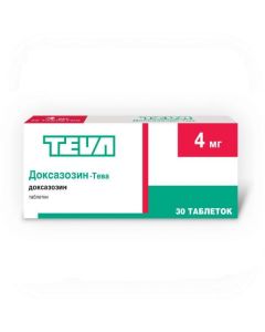 Buy cheap Doxazosin | Doxazosin-Teva tablets 4 mg 30 pcs. online www.pharm-pills.com