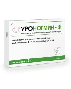 Buy cheap fosfomycin | Uronormin-F powder for preparations. solution for oral administration 2 g sachets 6 g 1 pc. online www.pharm-pills.com