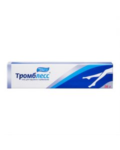 Buy cheap Heparin sodium | Trombless gel 1 thousand IU / g, 50 g online www.pharm-pills.com