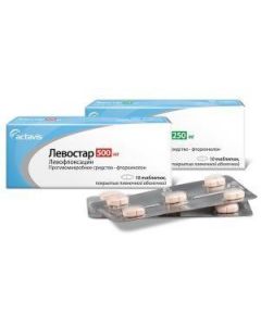 Buy cheap Levofloxacin | Levostar tablets coated.pl.ob. 500 mg 10 pcs. online www.pharm-pills.com