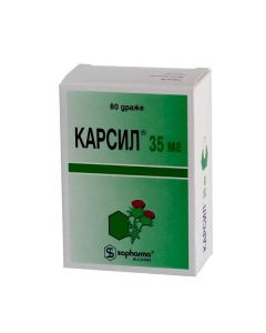 Buy cheap milk thistle pyatnystoy fruit ekstrakt | Carsil dragee 35 mg, 80 pcs. online www.pharm-pills.com