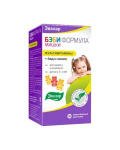 Buy cheap Multivitamins, Minerals | Baby Formula Bears Multivitamins chewable pastilles 30 pcs online www.pharm-pills.com