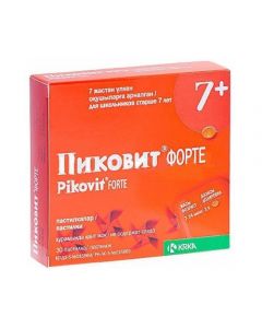 Buy cheap Multivitamins | Pikovit forte pastilles, 30 pcs. online www.pharm-pills.com