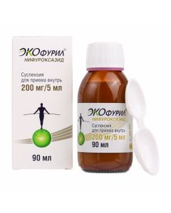 Buy cheap nifuroxazide | Ecofuril Oral Suspension 200 mg / 5 ml 90 ml online www.pharm-pills.com