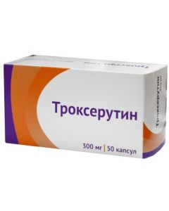 Buy cheap Troxerutin | Troxerutin capsules 300 mg, 50 pcs. online www.pharm-pills.com